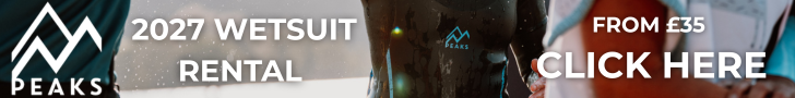 Peaks Wetsuit Rental Banner Ad